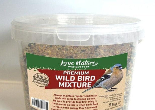 Love Nature Wild Bird Mix 5kg Bucket - General Hardware Supplies Homevalue