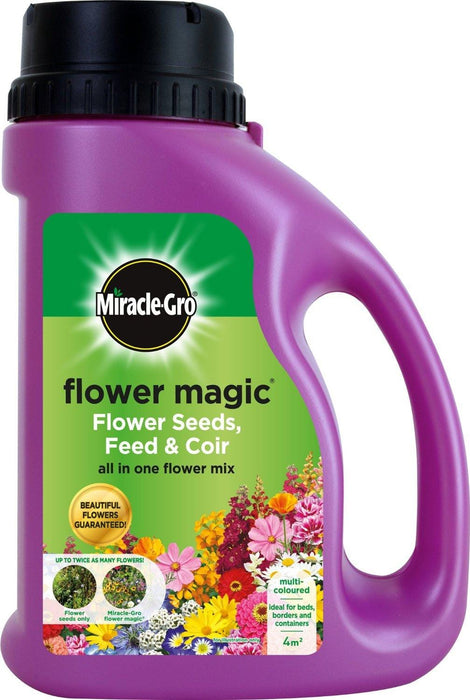 Miracle-Gro Flower Magic Flower Seeds, Feed & Coir - General Hardware Supplies Homevalue