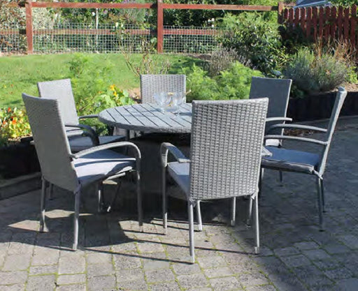 Rio 6 Seat Dining Set - General Hardware Supplies Homevalue
