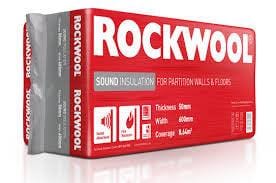 Rockwool Sound Insulation 100mm x 400mm Slab 180891 - General Hardware Supplies Homevalue
