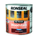 Ronseal 10 Year Woodstain Deep Mahogany 250ml - General Hardware Supplies Homevalue