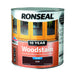 Ronseal 10 Year Woodstain Teak 2-5L - General Hardware Supplies Homevalue