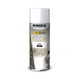 Ronseal Anti Mould Paint 6 Year 400ml Aerosol - General Hardware Supplies Homevalue