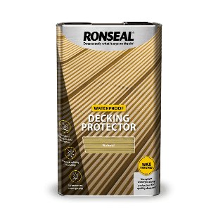 Ronseal Decking Protector Natural 5L - General Hardware Supplies Homevalue