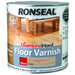 Ronseal Diamond Hard Floor Varnish Clear Gloss 2-5 - General Hardware Supplies Homevalue