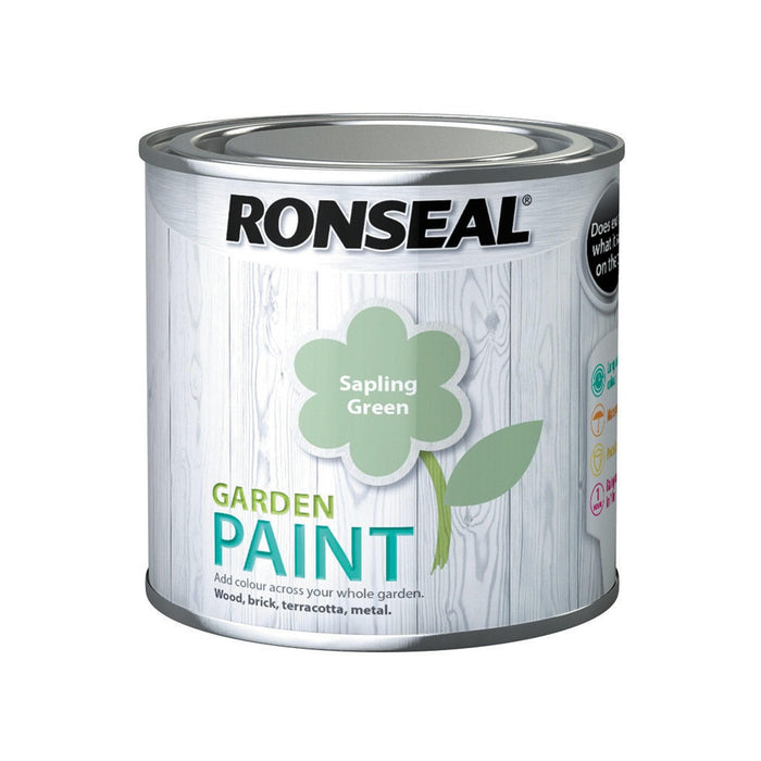 Ronseal Garden Paint 250ml Sapling Greren - General Hardware Supplies Homevalue