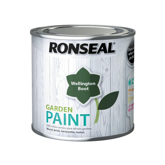 Ronseal Garden Paint 250ml Wellington Boot - General Hardware Supplies Homevalue