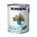 Ronseal Garden Paint 750ml Peacock - General Hardware Supplies Homevalue