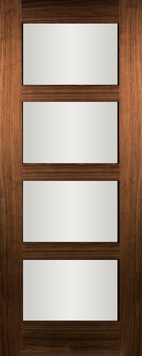 Seadec-Walnut-Columbus-Walnut-Frosted-Door - General Hardware Supplies Homevalue