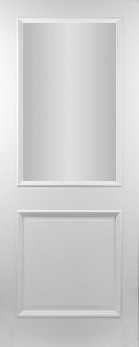 Seadec White Primed Albany 2 Panel Door — General Hardware Supplies ...