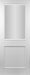 Seadec White Primed Albany  2Panel Frosted Door - General Hardware Supplies Homevalue