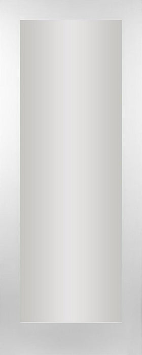 Seadec White Primed Cheshire Clear 1 Panel Door - General Hardware Supplies Homevalue