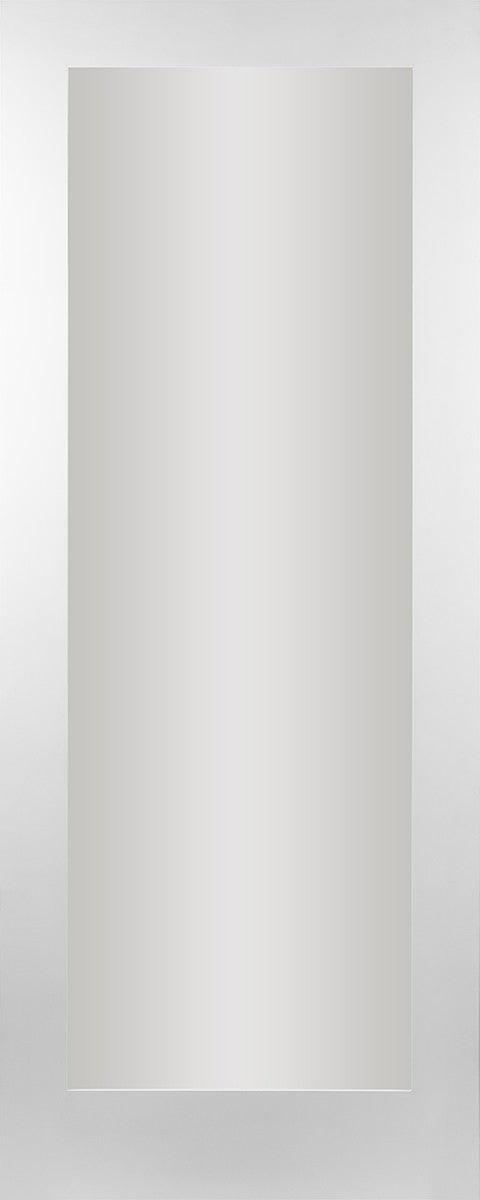 Seadec White Primed Cheshire Clear 1 Panel Door - General Hardware Supplies Homevalue