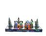 Set Of 10pcs Battery Operated Christmas Street Scene - General Hardware Supplies Homevalue