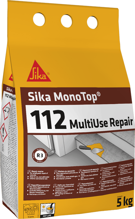 Sika Mono Top 112 - 5kg Multirepair Mortar - General Hardware Supplies Homevalue