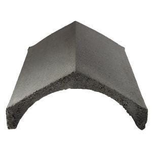 Slates Ridges Concrete 90 Degree Black - General Hardware Supplies Homevalue