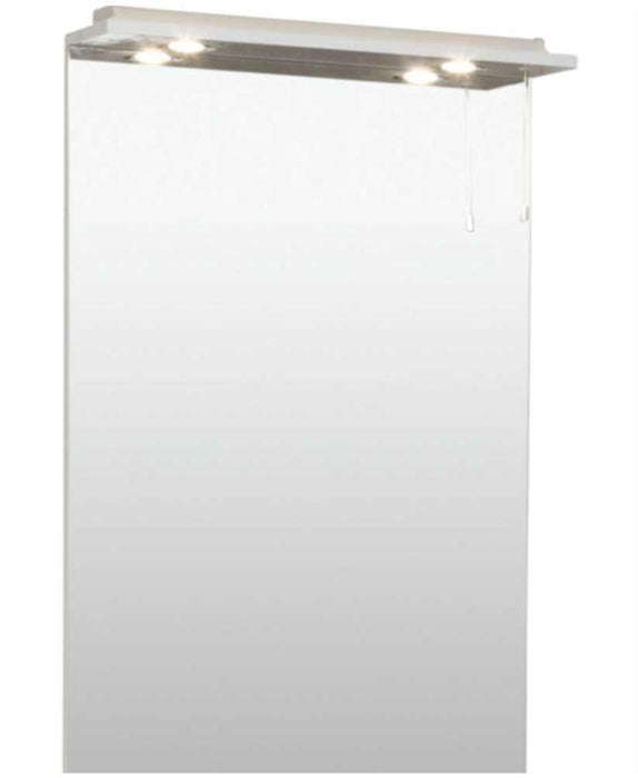 Sonas Belmont 60cm White LED Mirror - General Hardware Supplies Homevalue