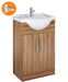 Sonas Belmont Walnut 55Cm Vanity Unit With Alpha Tap - *Special Offer - General Hardware Supplies Homevalue