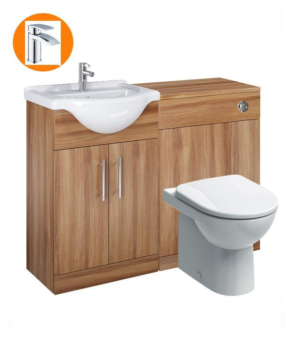 Sonas Belmont Walnut Vanity Pack-Corby - *Special Offer - General Hardware Supplies Homevalue