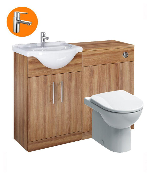 Sonas Belmont Walnut Vanity Pack With Nena Basin Mono *- Special Offer - General Hardware Supplies Homevalue