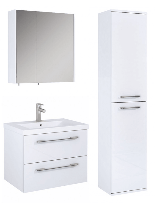 Sonas Otto Plus Gloss White Wall Hung Unit Furniture Pack  - *Special Offer - General Hardware Supplies Homevalue