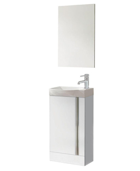 Sonas Prague 45Cm Floor Unit White Pack - * Special Offer - General Hardware Supplies Homevalue