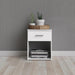Space Nightstand White - General Hardware Supplies Homevalue