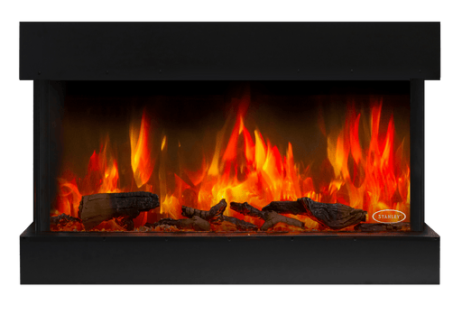 Stanley ARGON 100cm Built In 2/3 sided Fire - General Hardware Supplies Homevalue