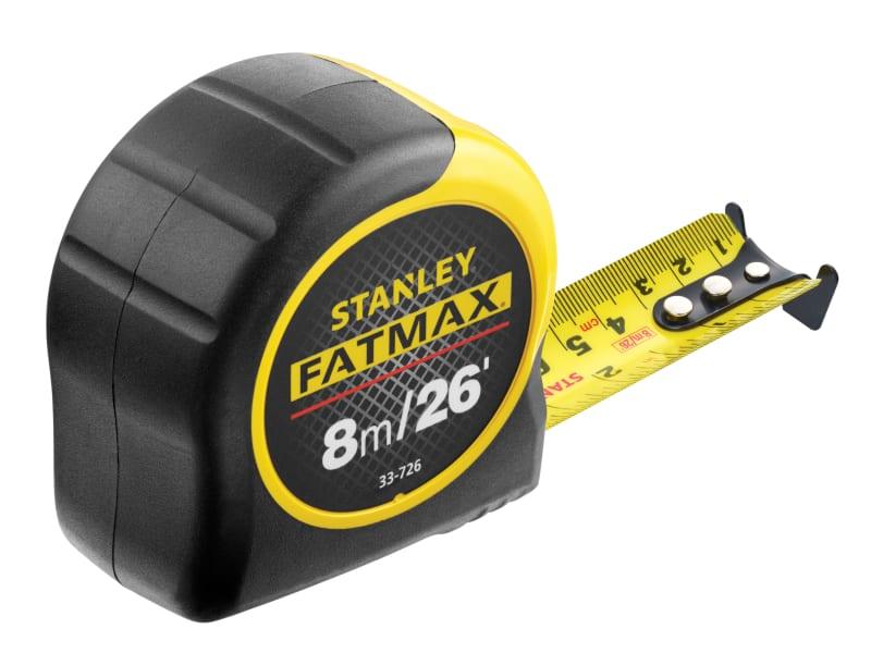 Stanley Fatmax Tape 8m 26ft - General Hardware Supplies Homevalue