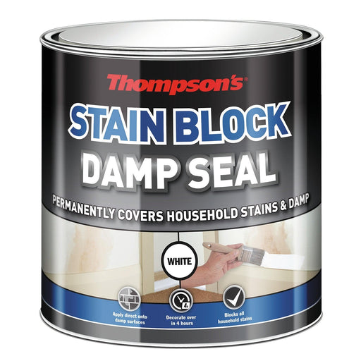 Thompson's Stain Block Damp Seal 2.5L - General Hardware Supplies Homevalue