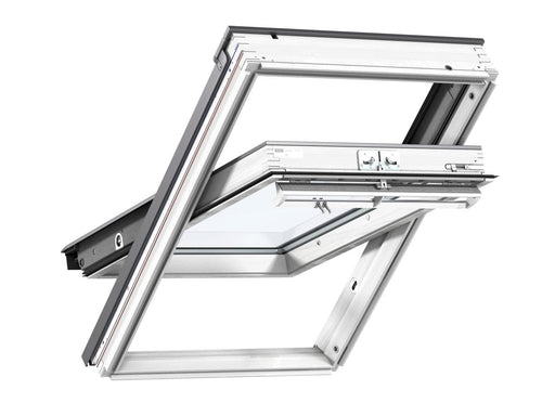 Velux White Painted Centre Pivot Roof Window - 55X98Cm - General Hardware Supplies Homevalue