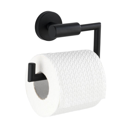 Wenko Bosio Black Toilet Paper Holder w o cover - General Hardware Supplies Homevalue