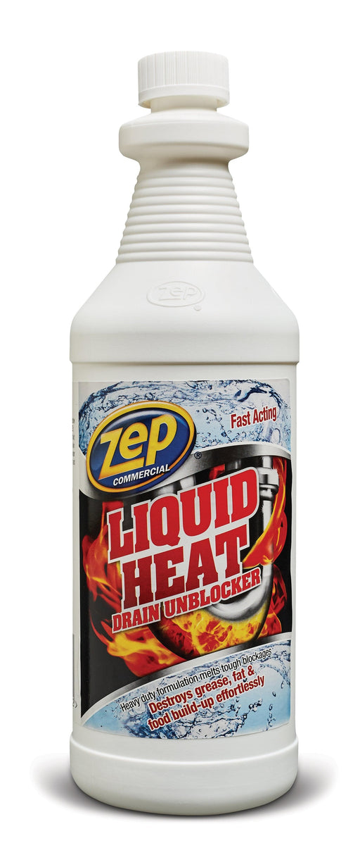 ZEP Liquid Heat Drain Unblocker 1Lt - General Hardware Supplies Homevalue